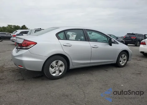 2014 Honda Civic Lx from USA, damaged, VIN 19XFB2F53EE256652